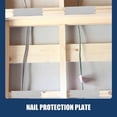 thumbnail image 4 of Lefu 50-Pack Galvanized Nail Boards - Protect Wood Surfaces with Steel Safety Plates, 4 of 9