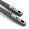 thumbnail image 4 of Oster Ridgecrest 2 Piece Silicone Kitchen Tool Skimmer and Ladle Set in Gray, 4 of 5