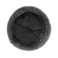 thumbnail image 6 of Round Plush Pet Bed for Dogs & Cats,Fluffy Soft Warm Calming Dog Bed Sleeping Kennel Nest,23.6 x 23.6 x 8", 6 of 6