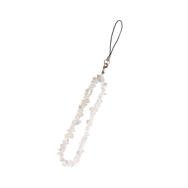 Cadena de teléfono móvil, encanto de teléfono con cuentas, llavero, cadena de teléfono con cuentas, correa de muñeca con cordón antipérdida, cordón de