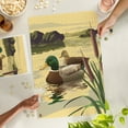 thumbnail image 3 of Lantern Press 1000 Piece Jigsaw Puzzle, Mallard Ducks, 3 of 5