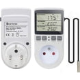 thumbnail image 5 of Plug Thermostat Digital Temperature Controller Heating Cooling with Probe, LCD Plug Temperature Controller Timer for Aquarium Incubator Greenhouse, 5 of 5