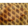 thumbnail image 4 of oneOone Silk Tabby Pale Orange Fabric Geometric Line Ikat Sewing Craft Projects Fabric Prints By Yard 42 Inch Wide, 4 of 4