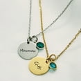 thumbnail image 4 of MawMaw Necklace Personalized MawMaw Gifts Mothers Day Necklace from Grandkids With Grandkids Birth Month Birthstones - Custom Grandma Jewelry with Custom Birth Stone Charms - Mother's Day Gifts, 4 of 9