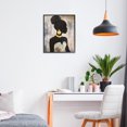 thumbnail image 3 of Stupell Industries Art Deco Elegant Fashion Silhouette Black Framed Giclee Art, 11 x 14, by Lauren Luna, 3 of 8