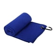thumbnail image 2 of Toalla de golf cómoda con toalla limpia de pelota de golf accesorios de golf carabinores Azul, 2 of 8
