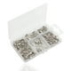 thumbnail image 1 of 250 alfileres niquelados adecuados para alfileres decorativos domésticos de tamaño pequeño, alfileres de tienda de ropa DIY, 1 of 3