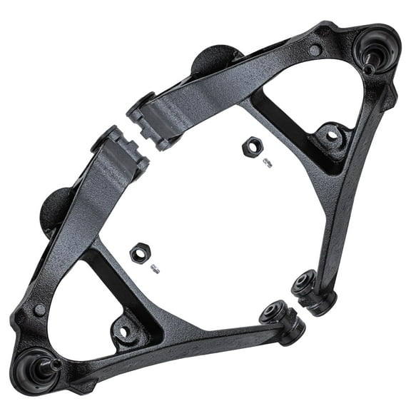 Detroit Axle - Front 2pc Control Arms for Chevy GMC Silverado Sierra Suburban Yukon XL Avalanche 1500 Tahoe Express Savana 2500 Cadillac Escalade ESV EXT Lower Control Arms & Ball Joints Replacement