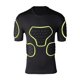 thumbnail image 4 of Camiseta de compresión de fútbol para hombre con acolchado de EVA y protector de costillas con relleno de EVA tipo panal. Talla XL, 4 of 8