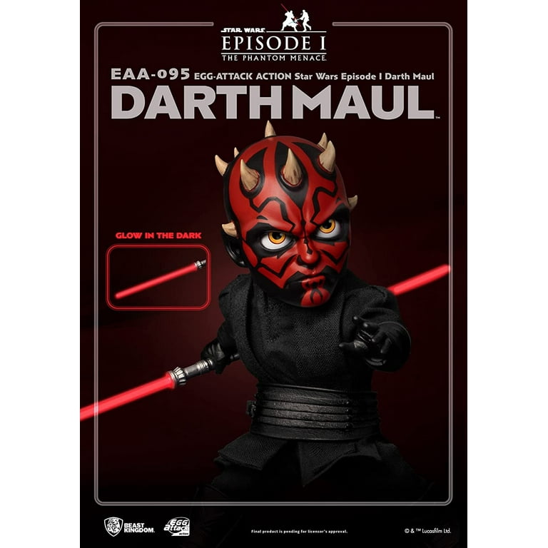 Star Wars Episode I: The Phantom Menace Darth Maul Egg Attack 6-Inch Action  Figure 