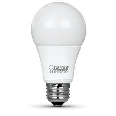 

FEIT ELECTRIC OM60DM/930CA/4 60W A19 3K LED Bulb Bright White (3000K) 4.5 H x 2.3 D 4 Pack