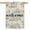 White-93, variant on Spring Summer Multicolored Flower Leaves Garden Flag 28x40 Inch Double Side for Outdoor Courtyard Garden Decor Flowers Welcome Holiday Flag for Outside Decoration