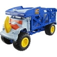 thumbnail image 6 of Hot Wheels Monster Trucks Monster Mover Rhino Hauler, Gift for Kids 3 Years & Up, 6 of 7