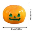 Miniatures Decorative Accessories. Black & Orange Pumpkins Pool
