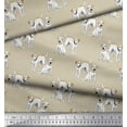 thumbnail image 3 of Soimoi Polyester Crepe Fabric Labrador Dog Decor Fabric Printed Yard 52 Inch Wide, 3 of 3