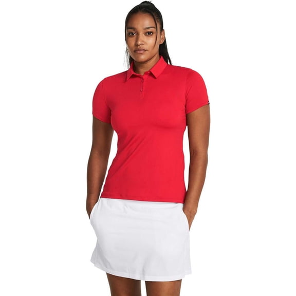 Under Armour 1385910 Ladies' Recycled Polo - RED