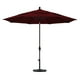 11' Fibre de Verre Marché Umbrella Col Inclinaison DV Bronze/Pacifica/Burgandy – image 2 sur 2