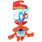 Pokemon Rotom Pokedex Clip-On Plush