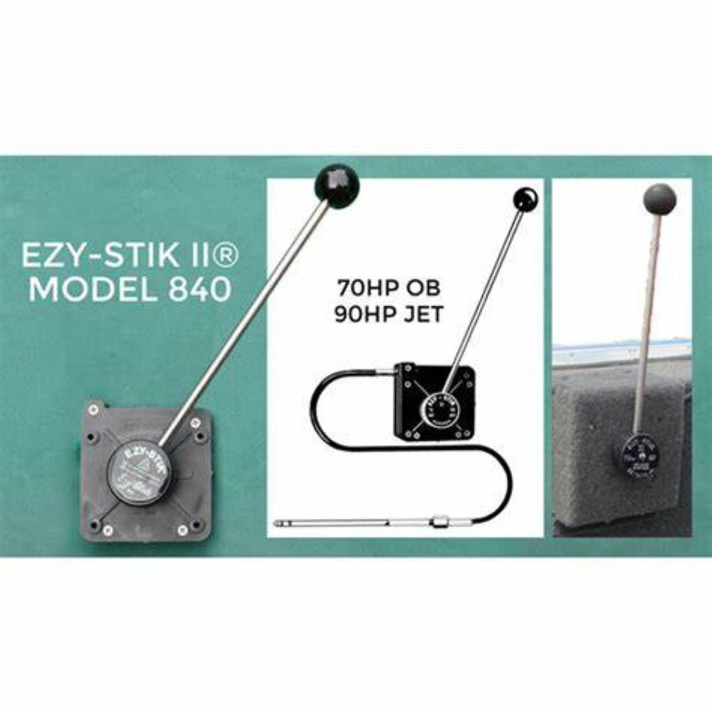 EzyGlide Boat Steering System for EzyStik II 840 (7')