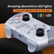 Uberwith Wireless Game Controller, Dual Vibration Joystick Gamepad Computer Game Controller for PC Windows 7/8/10, PS3/TV Box/Laptop/Android Mobile Phones