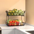 thumbnail image 3 of 1Pc Tier Fruit Basket Countertop Bread Vegetable Fruit Basket Bowl Stand Kitchen, 3 of 9