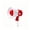 Red, variant on Talking Keychain Recordable Voice Recorder Key Ring Playable Cute Small Gift Recording Device With Speaker For Teens Keys Bag