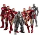 thumbnail image 2 of Figura de acción original de Avengers ZD, versión ligera, Iron Man Mark 3 MK6, MK1-7, LED, MK85, traje de pórtico, juguetes coleccionables para adultos, 2 of 5