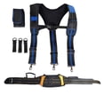 thumbnail image 1 of Tool Belt Suspenders Pouch Bag Nail Pocket Set Adjustable Lumbar Support Multi Function Tools Bag for Carpenter Electrician ,Adjustable, 1 of 5