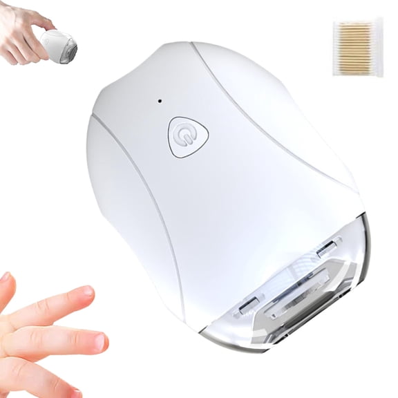Nail Sander for Seniors, 3 Speeds Nail Sander Cutter with LED Light for Nails – Rechargeable Tool – For Home, Salon, Travel, Camping, Manicure All Ages
