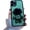 Astronaut Green, variant on Cute Bunny Hidden Stand iPhone 13 Pro Case, Clear Soft TPU Bumper Shockproof 3D Mirror Rabbit Bracket Phone Case with Camera Protection for Women, Girl - Blue