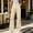 (Fashion 66)Beige, variant on Aimik Wide Cargo Pants for Women High Waisted Loose Fit Streetwear Trousers with Pockets Button Closure Summer Fall Street Pants