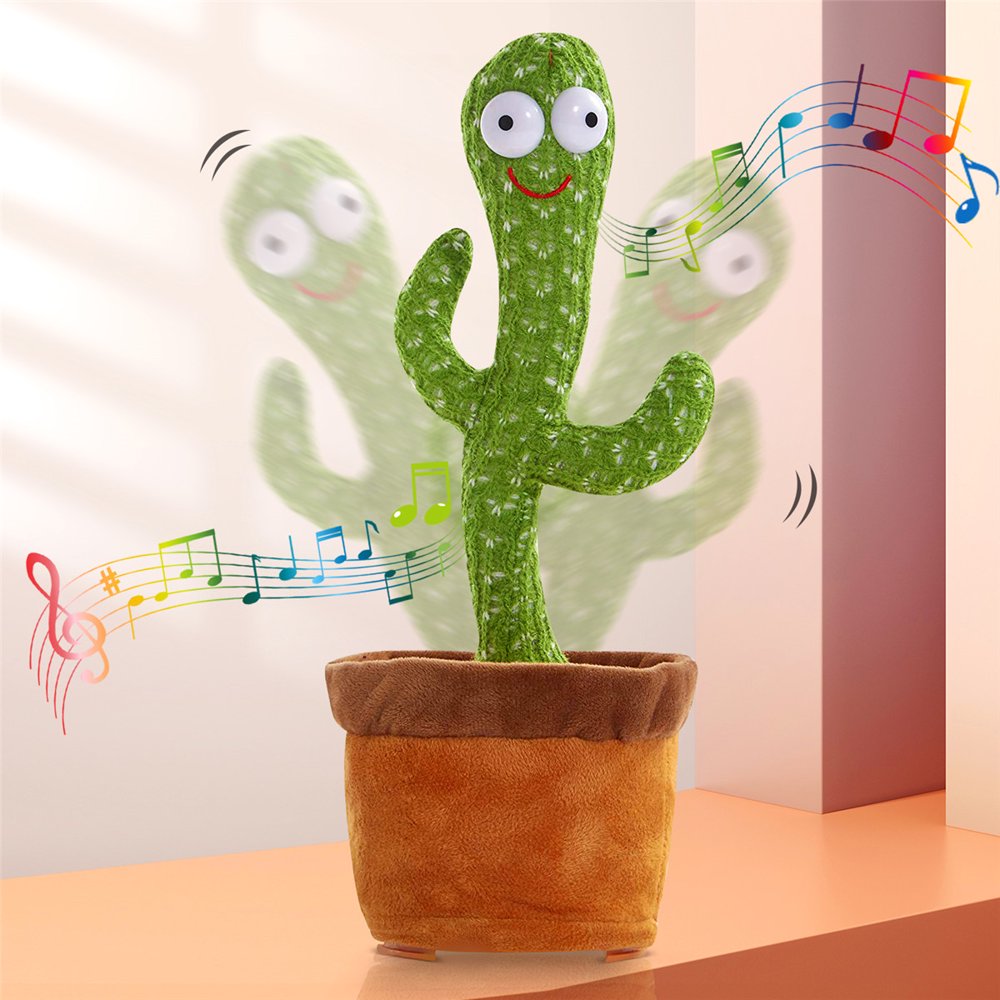 talking back cactus toy