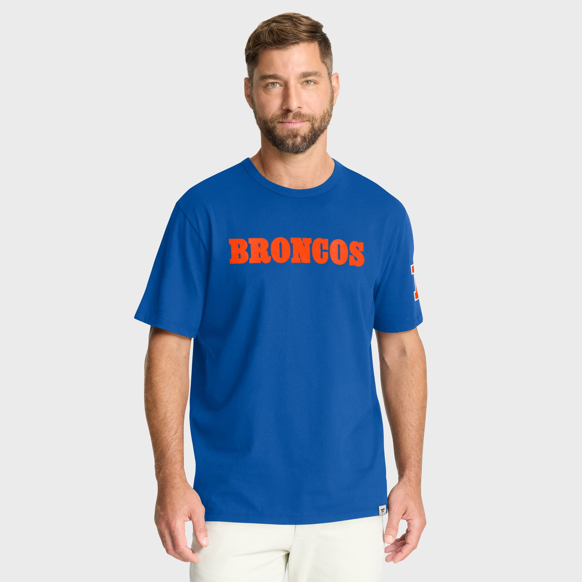 Men's Fanatics Royal Denver Broncos Elevated Classic Legacy T-Shirt
