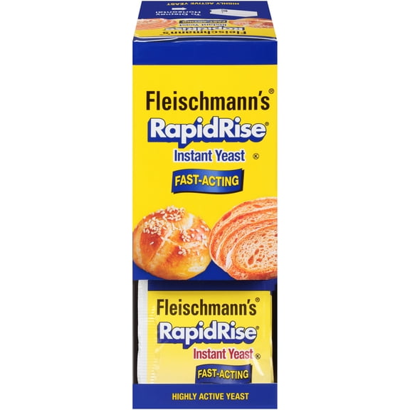 Fleischmann's RapidRise Yeast 20 Units of 3 Envelopes Box