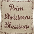 thumbnail image 4 of VHC Brands Gable Prim Christmas Blessings Pillow 12x12, 4 of 4