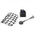 thumbnail image 4 of Universal 8 Unids/Set Decoración Simulada Maleta Equipaje Red Pala para TRX4 SCX10 90046 1/10 RC Accesorios de Coche Negro, 4 of 5