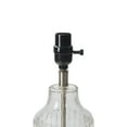thumbnail image 2 of Better Homes & Gardens 13" Ribbed Glass Lamp Base, Clear, 2 of 5