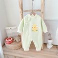 thumbnail image 2 of Yievot Easter Newborn Baby Girl Romper Clothes 3D Cute Embroidery Sport Play Spring Fall Toddler Baby Girl Jumpsuit Outfit 2-30 Months 2024 Newborn Girl Boy Clothes on Clearance, 2 of 6
