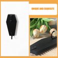 thumbnail image 6 of FRCOLOR Wooden Coffin Shaped Wall Hook for Keys Spooky Home Decorative Wooden Hanger Wall Mount Key Hook Mounted Rack for Hallway, 6 of 7