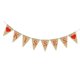 thumbnail image 4 of Besos Banderines de arpillera Banderas Banderas Valentín Decoración, 4 of 6