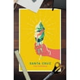 thumbnail image 3 of Santa Cruz, California, Sweet Relief Collection, Melting Ice Cream Cone (12x18 Wall Art Poster, Room Decor), 3 of 3