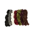 thumbnail image 3 of Beaute Fashion Faux Fur Fuzzy Adult Women's WARM WINTER SCARF Twisted or Infinity Plush Neck Warmer (Twisted Brown), 3 of 4