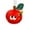 red, variant on Cute Apple Worm Plush Keychain,Pull-Out Soft Fruit Bag Charm for Valentine鈥橲 Gift,Hidden Surprise Compartment,Detachable Caterpillar Ornament for Backpacks Keychains,Apple Keychain Decorations