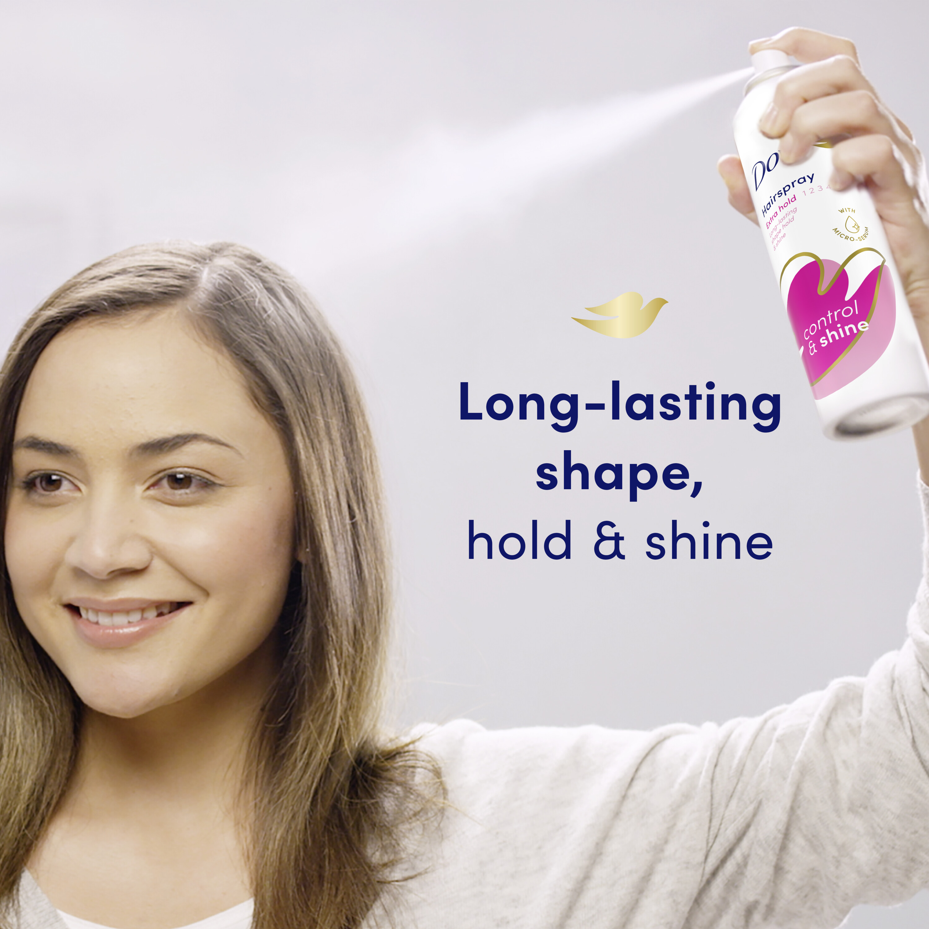 Dove Style+Care Extra Strong Hold Hairspray, 7 oz - image 3 of 10