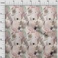 thumbnail image 2 of oneOone Rayon Peach Fabric Florals Dress Material Fabric Print Fabric By The Yard 56 Inch Wide-9ZQ, 2 of 6