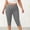 Gray, variant on Plus Size Swim Pants for Women Swim Capris High Waisted Swim Leggings UPF 50+ Long Swim Shorts