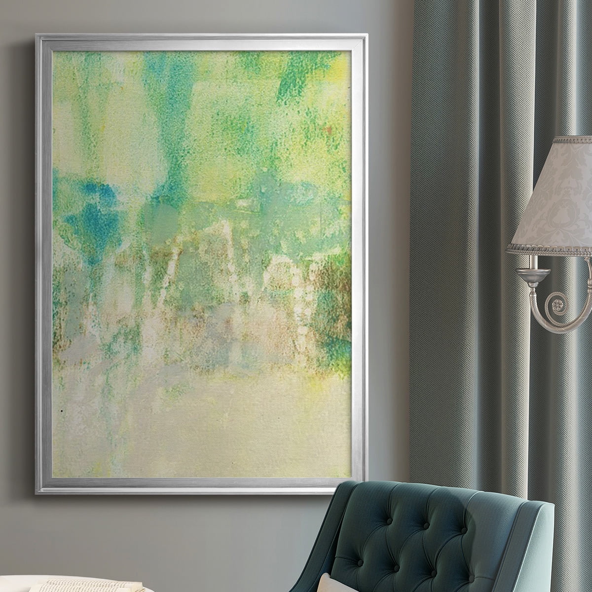 Serus II Premium Framed Print, in Gold, Black, or Silver - Ready to Hang