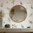 thumbnail image 4 of Up to 65% off! Set Of 6 Small Green Leaves Wall Decals Wall Stickers Decorative Self-adhesive Living Room Bedroom Background Wall Stickers, 4 of 4
