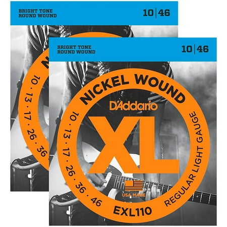D'Addario EXL110 Nickel Wound Light Electric Guitar Strings