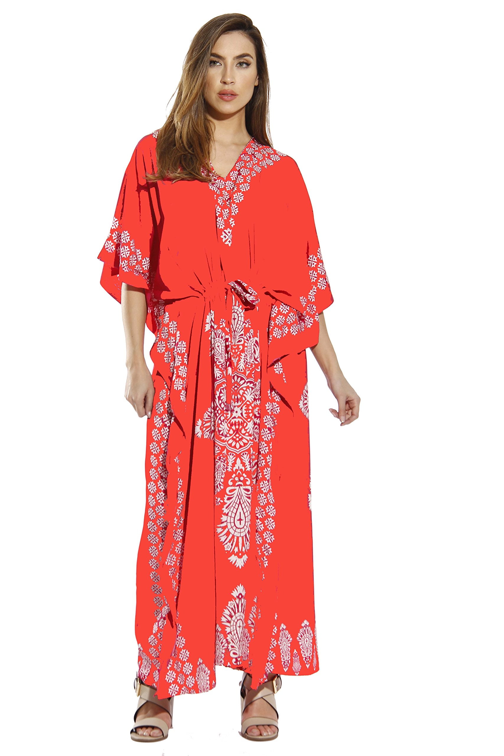 Riviera Sun Riviera Sun Caftan / Maxi Caftans for Women (Coral